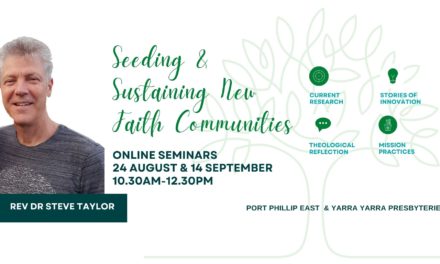 Seeding & Sustaining New Faith Communities