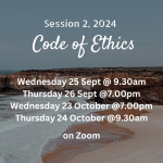 Ethical Ministry Refresher – Session 2, 2024