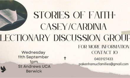 Stories of Faith – Casey Cardinia Lectionary Discussion Group