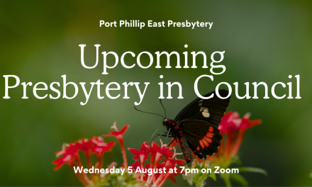 Upcoming Presbytery in Council
