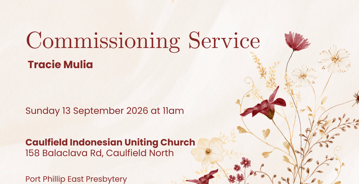 Commissioning Celebration for Tracie Mulia