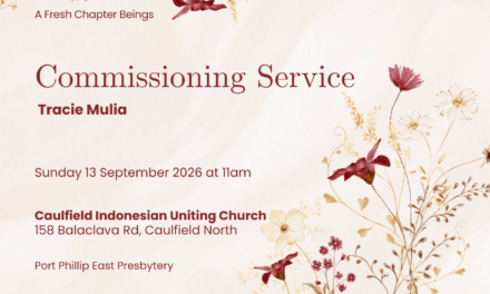 Commissioning Celebration for Tracie Mulia