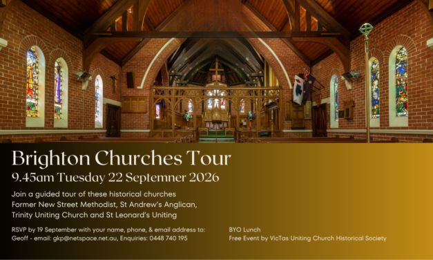 Invitation to the Guided Walk of Brighton Churches