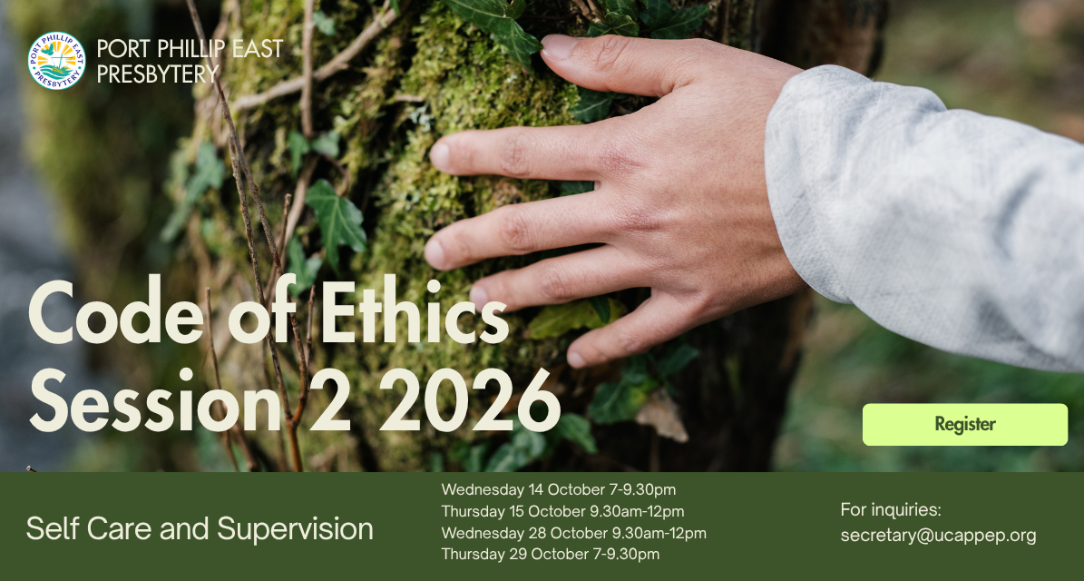Ethical Ministry Refresher (Code of Ethics) Session 2 2026