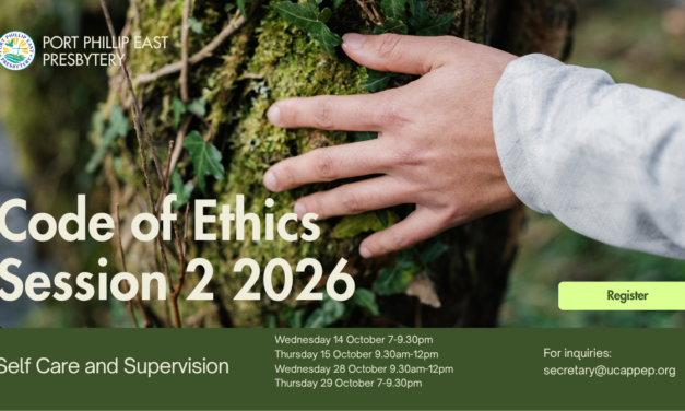 Ethical Ministry Refresher (Code of Ethics) Session 2 2026