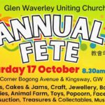 Annual Fete – Glen Waverley Uniting Church