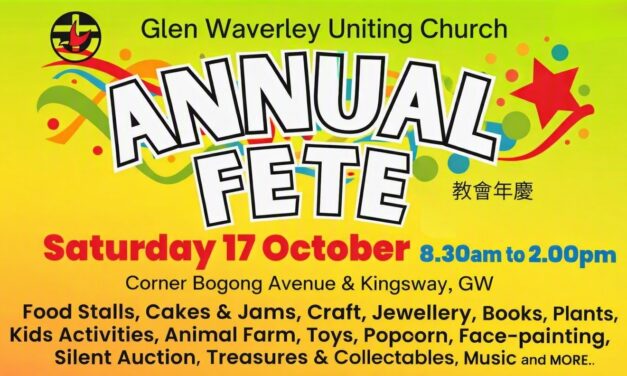 Annual Fete – Glen Waverley Uniting Church